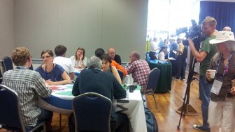 Image courtesy http://commons.wikimedia.org/wiki/File%3ASpeed_dating_wikimania.jpg